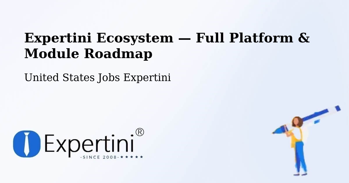 Expertini Ecosystem — Full Platform & Module Roadmap – Tolleson