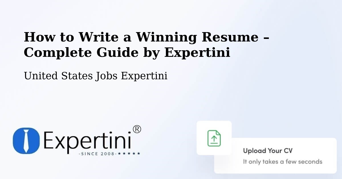 Resume Writing Guide for Job Seekers – Tolleson - Tolleson, United States Jobs Expertini